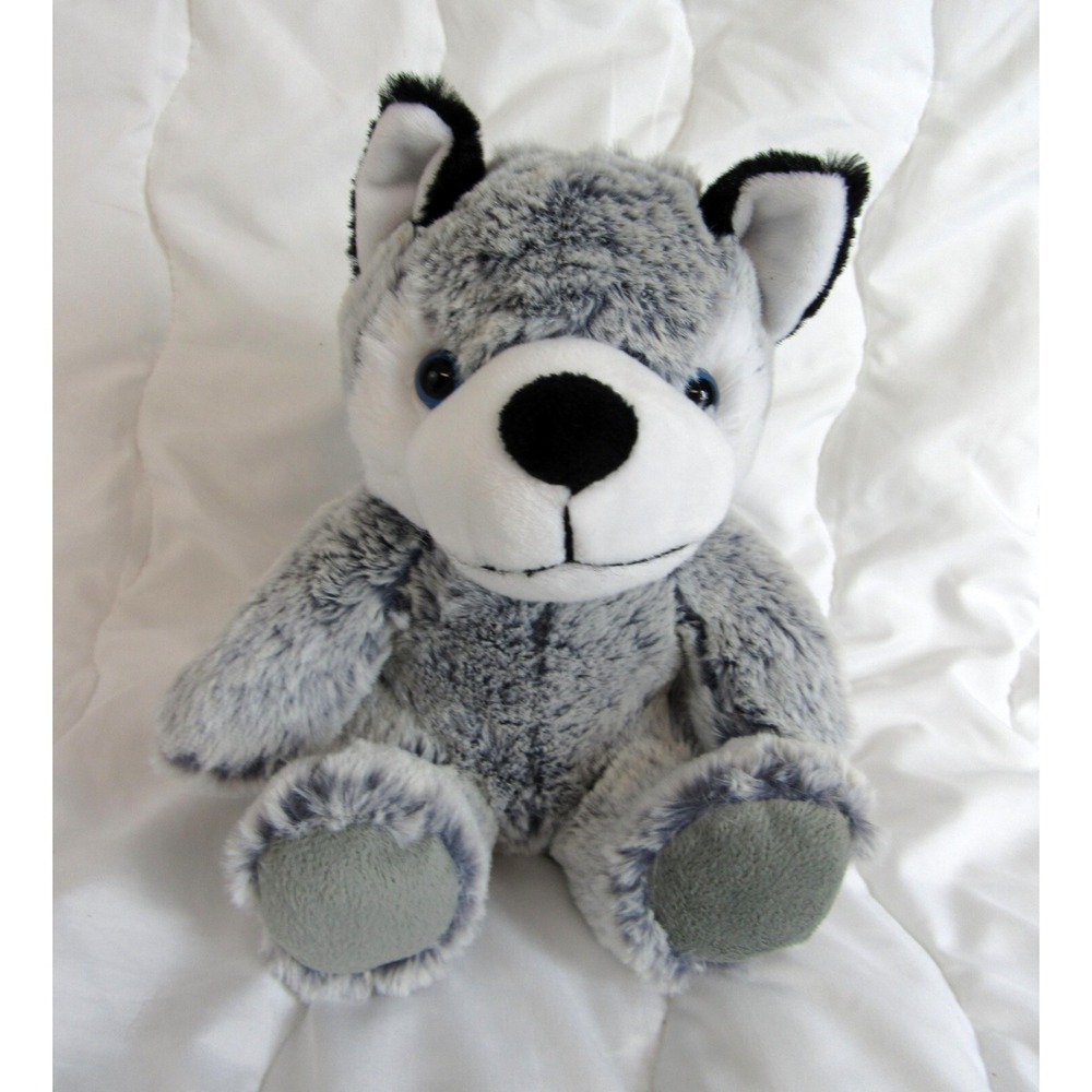 T.A.G. Glenky's Wolf 8" Stuffed Animal Toy Frosted Purple/Gray